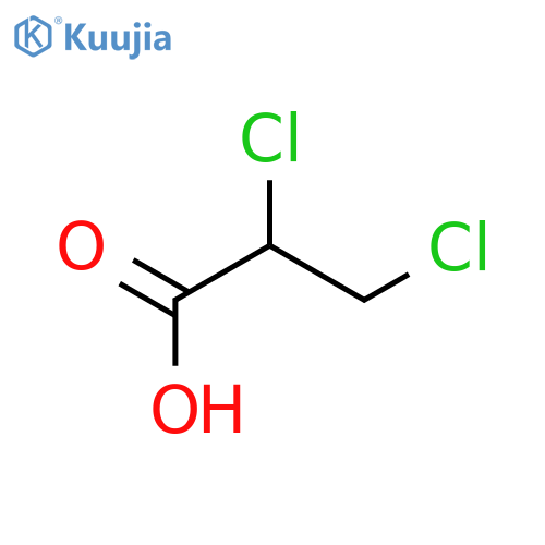 2,3-Dichloropropionic acid structure