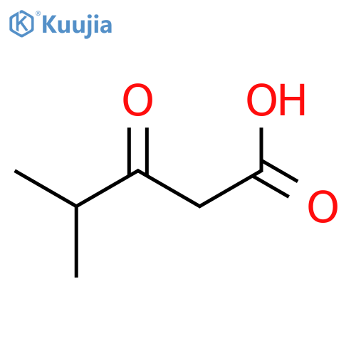 Pentanoic acid, 4-methyl-3-oxo- structure