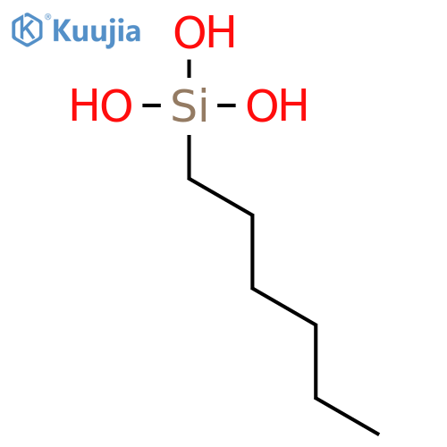 Silanetriol, hexyl- structure