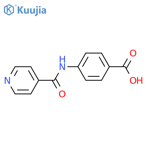 4-(Pyridine-4-amido)benzoic Acid structure