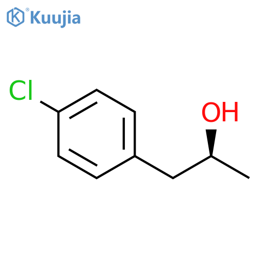 (2S)-1-(4-chlorophenyl)propan-2-ol structure