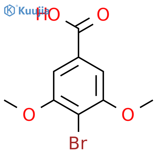 4-Bromo-3,5-dimethoxybenzoic acid structure