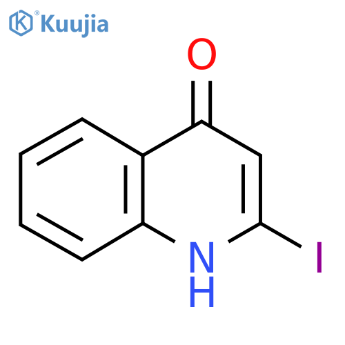 4-Quinolinol, 2-iodo- structure
