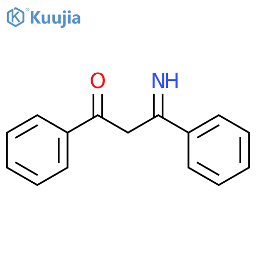 1-Propanone, 3-imino-1,3-diphenyl- structure