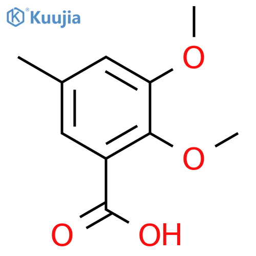 Benzoic acid, 2,3-dimethoxy-5-methyl- structure