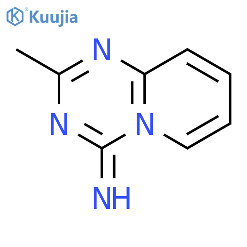 4H-Pyrido[1,2-a]-1,3,5-triazin-4-imine,2-methyl-(9CI) structure