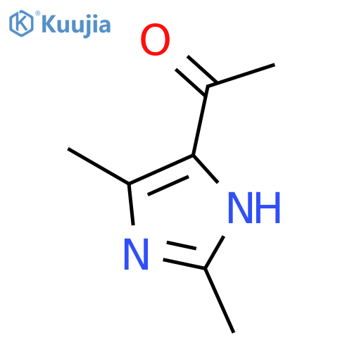 1-(2,4-Dimethyl-1H-imidazol-5-yl)-ethanone structure