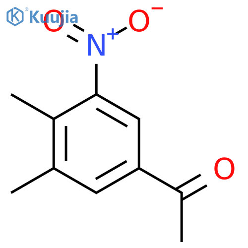 3',4'-Dimethyl-5'-nitroacetophenone structure
