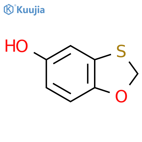 1,3-BENZOXATHIOL-5-OL structure