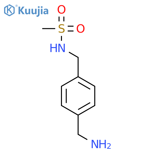 METHANESULFONAMIDE, N-[[4-(AMINOMETHYL)PHENYL]METHYL]- structure