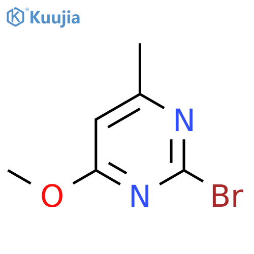 2-Bromo-4-methoxy-6-methylpyrimidine structure