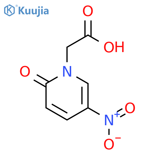 2-(5-nitro-2-oxo-1,2-dihydropyridin-1-yl)acetic Acid structure