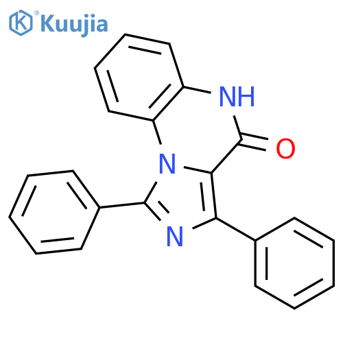IMIDAZO[1,5-A]QUINOXALIN-4(5H)-ONE, 1,3-DIPHENYL- structure