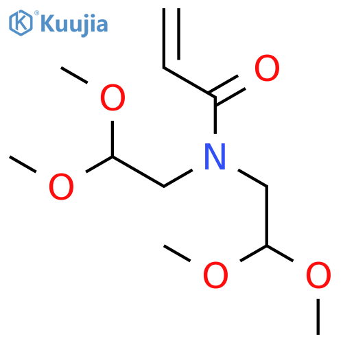 2-PROPENAMIDE, N,N-BIS(2,2-DIMETHOXYETHYL)- structure