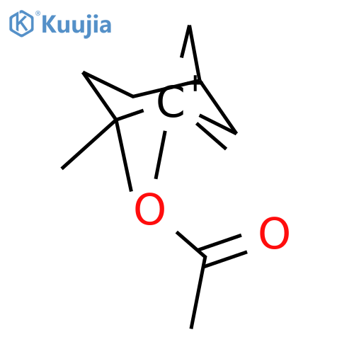 (-)-Bornyl acetate structure