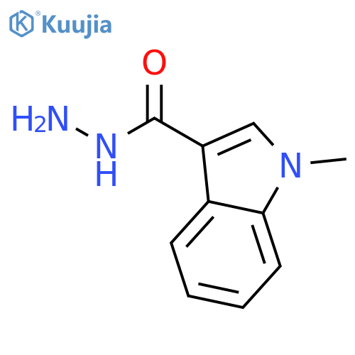 1-Methyl-1H-indole-3-carbohydrazide structure