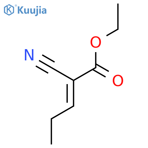 (E/Z)-ethyl 2-cyano-3-ethoxyacrylate structure