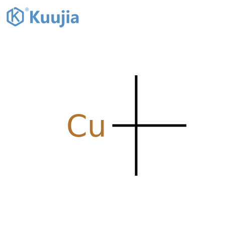 Copper, (1,1-dimethylethyl)- structure