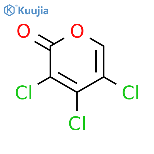 3,4,5-Trichloro-2H-pyran-2-one structure