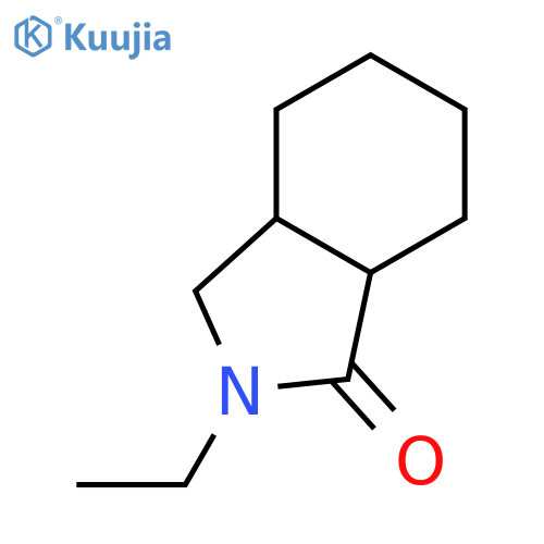 1H-Isoindol-1-one,2-ethyloctahydro- structure