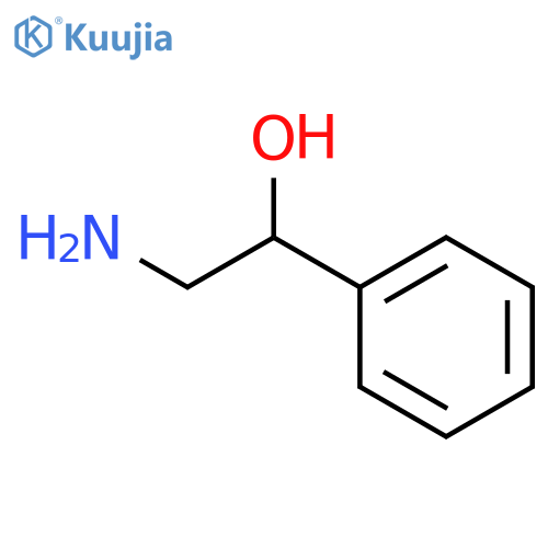 (1S)-2-amino-1-phenylethan-1-ol structure