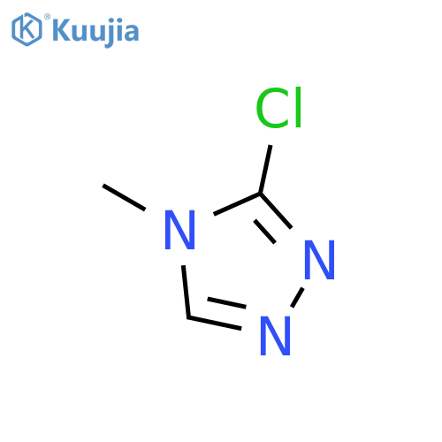 3-chloro-4-methyl-4H-1,2,4-triazole structure