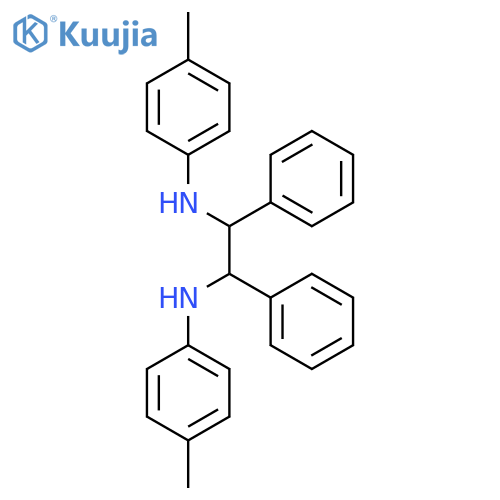 1,2-ETHANEDIAMINE, N,N'-BIS(4-METHYLPHENYL)-1,2-DIPHENYL- structure