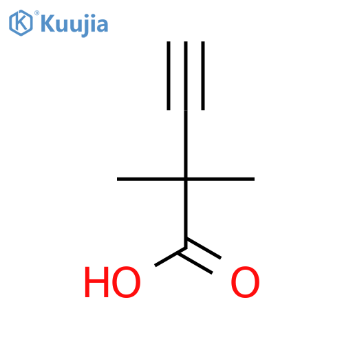 2,2-Dimethylbut-3-ynoic acid structure