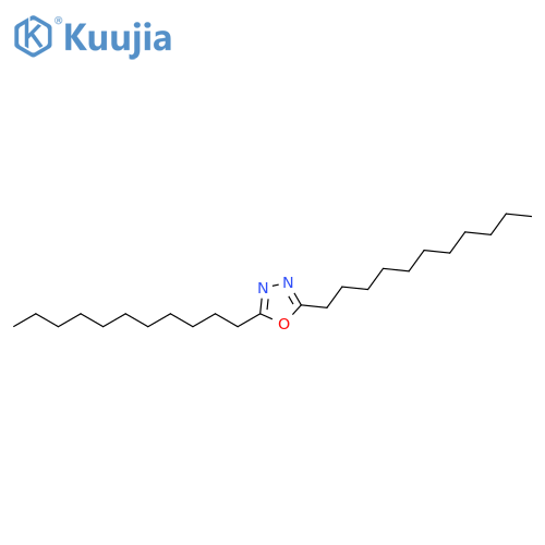 1,3,4-Oxadiazole, 2,5-diundecyl- structure