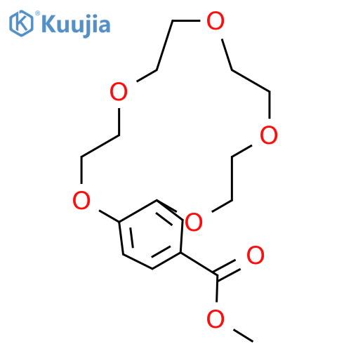 4'-Methoxycarbonylbenzo-15-crown 5-Ether structure