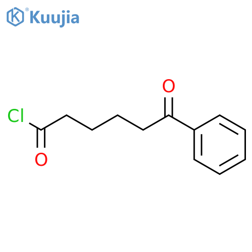 E-Oxo-benzenehexanoyl chloride structure