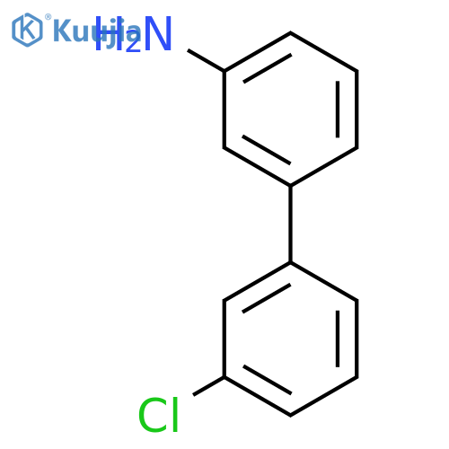3'-Chloro-biphenyl-3-amine structure