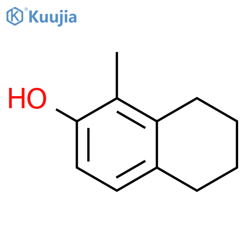 1-methyl-5,6,7,8-tetrahydro-2-naphthalenol structure