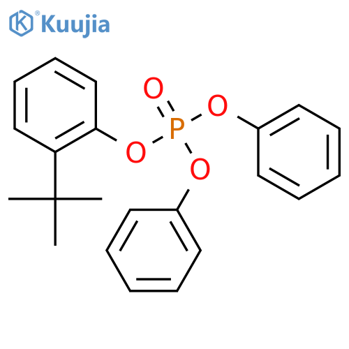 tert-Butylphenyl diphenyl phosphate structure