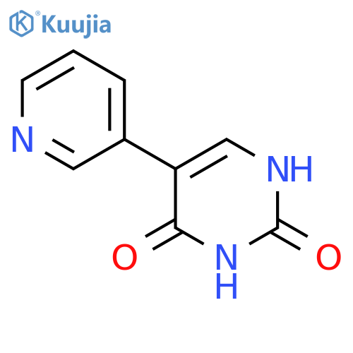5-(Pyridin-3-yl)pyrimidine-2,4(1H,3H)-dione structure