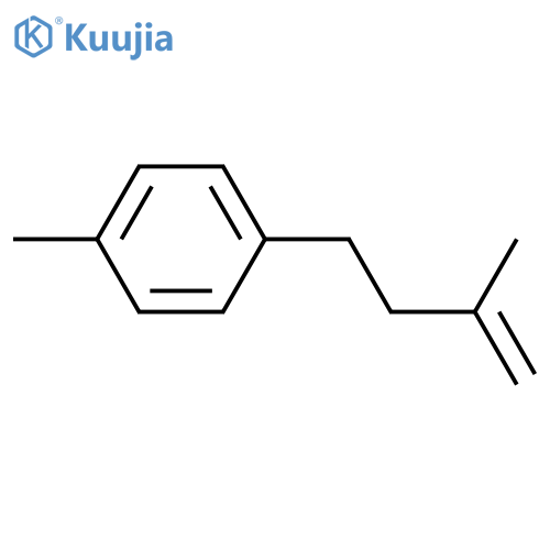 1-methyl-4-(3-methylbut-3-en-1-yl)benzene structure
