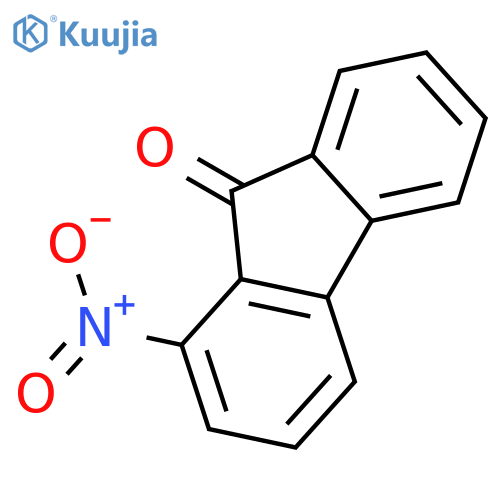 1-Nitro-9H-fluoren-9-one structure