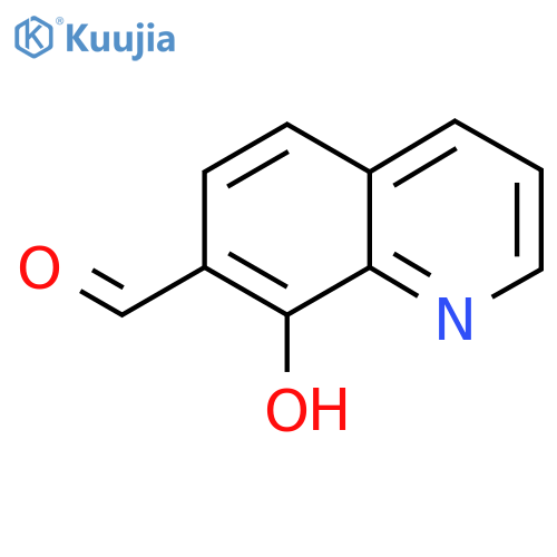 8-Hydroxyquinoline-7-carbaldehyde structure