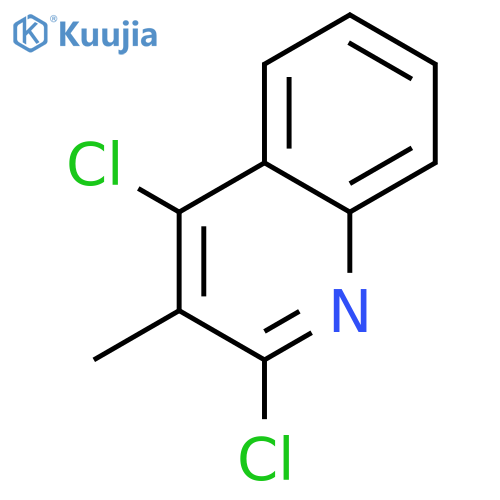 2,4-Dichloro-3-methylquinoline structure