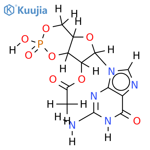 2'-Ac-Cyclic GMP structure