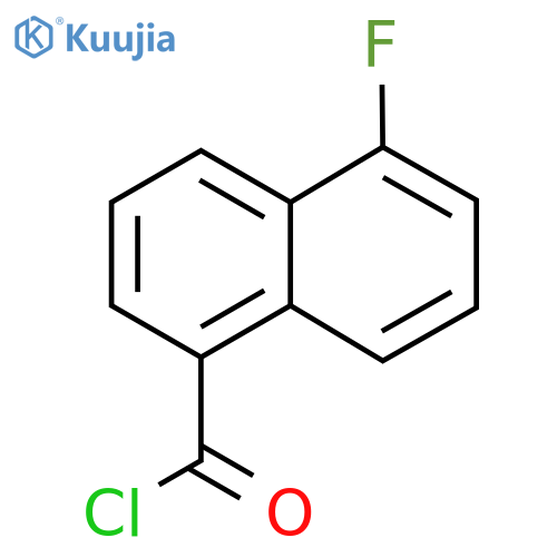 5-Fluoro-1-naphthoyl chloride structure