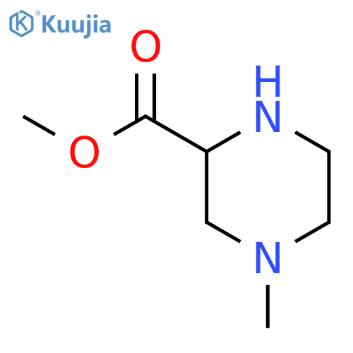 Methyl 4-methylpiperazine-2-carboxylate structure