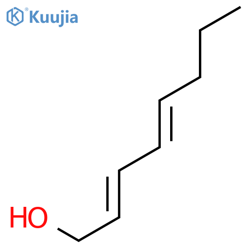 2,4-Octadien-1-ol structure