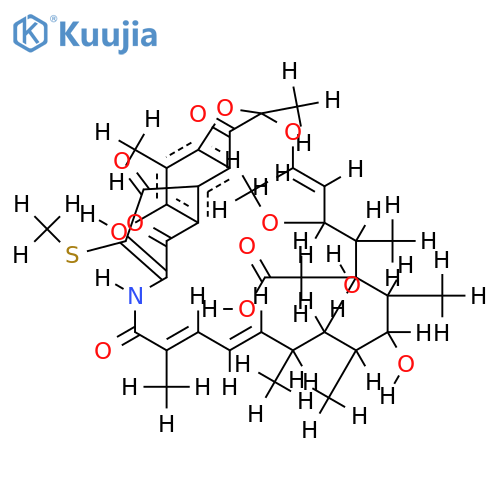 3-(Methylthio)rifamycin S structure