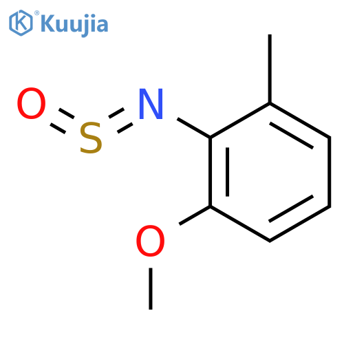 Benzenamine, 2-methoxy-6-methyl-N-sulfinyl- structure
