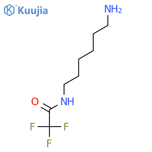 N-(6-aminohexyl)-2,2,2-trifluoroacetamide structure