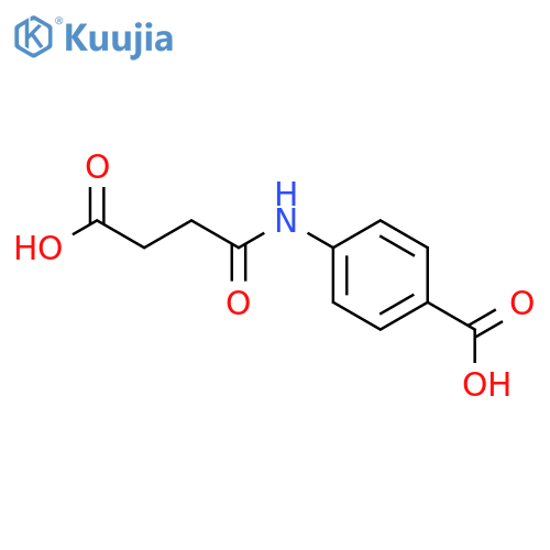 N-(4-Carboxyphenyl)succinamic acid structure
