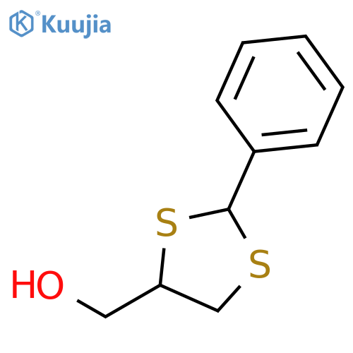 1,3-Dithiolane-4-methanol, 2-phenyl- structure