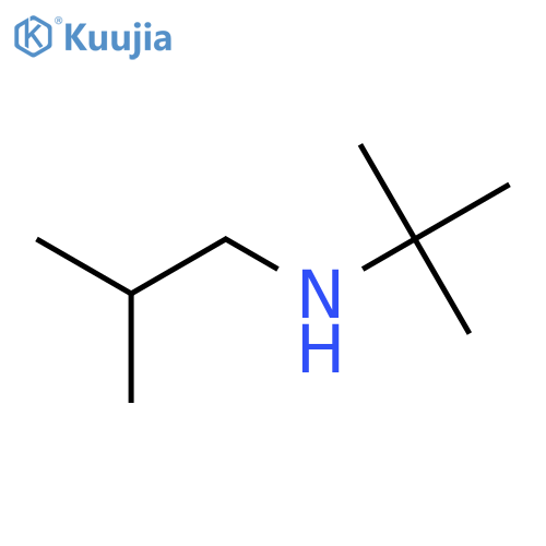 tert-butyl(2-methylpropyl)amine structure