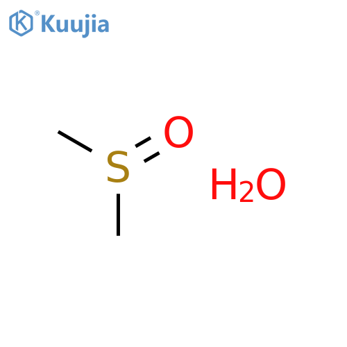 Methane, sulfinylbis-, monohydrate structure